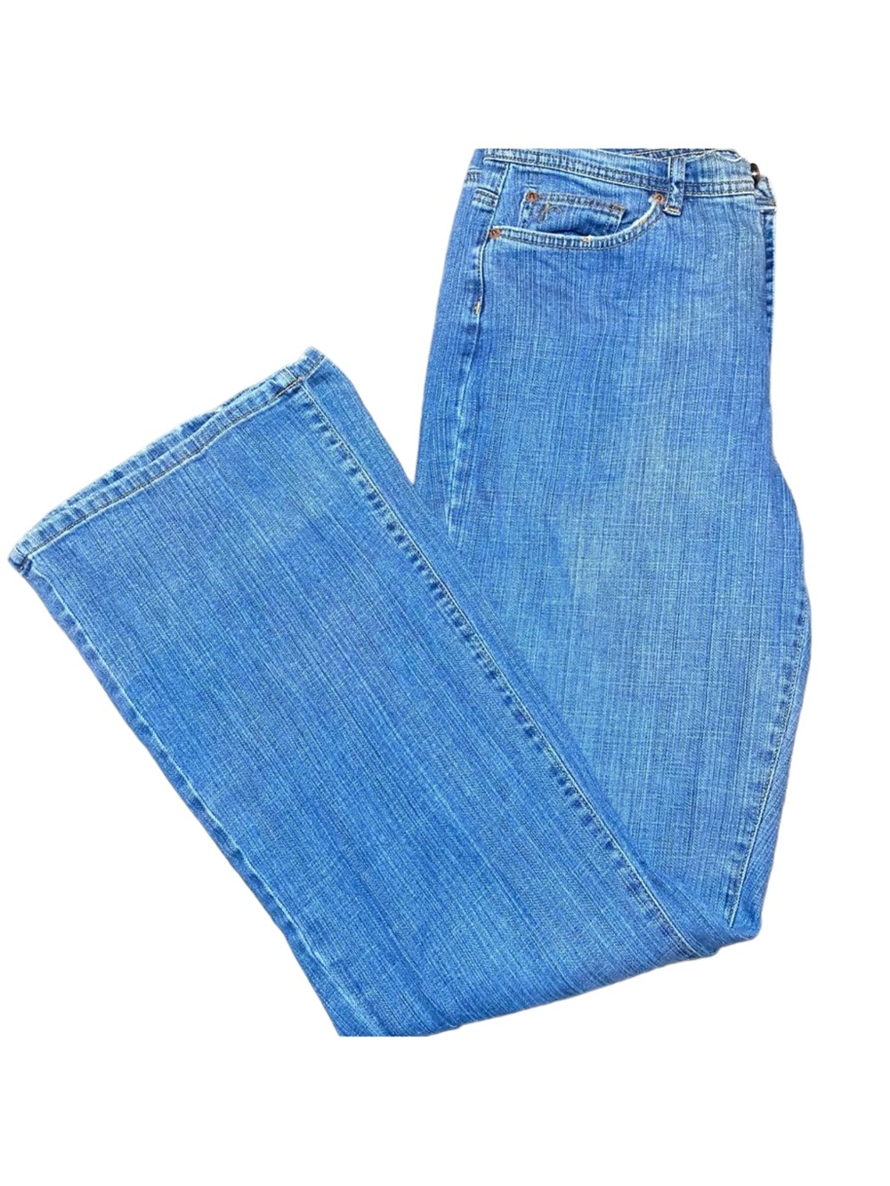 Jones Wear Women's Straight Leg Blue Jeans‎